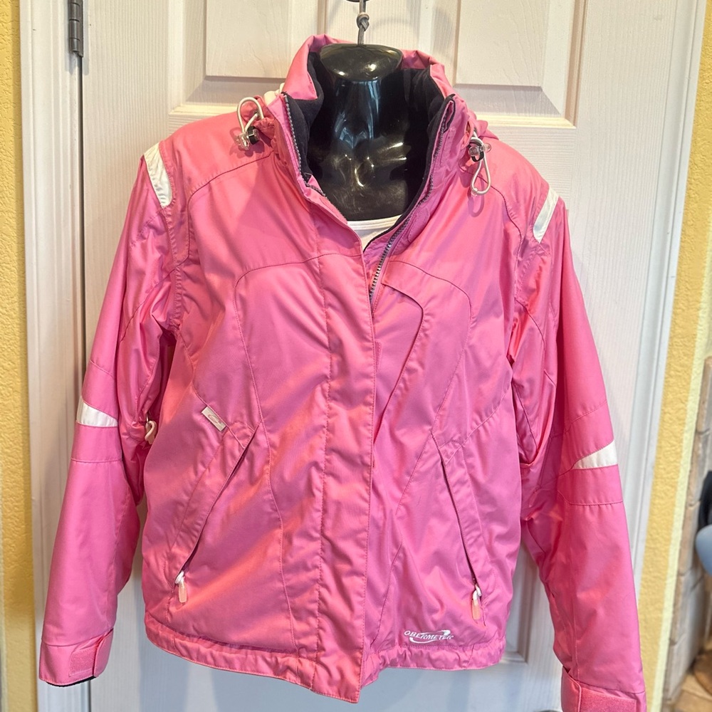 Obermeyer Women’s SZ  8 Pink Alt3 Winter Waterproof HydroBlock Vented Ski Jacket